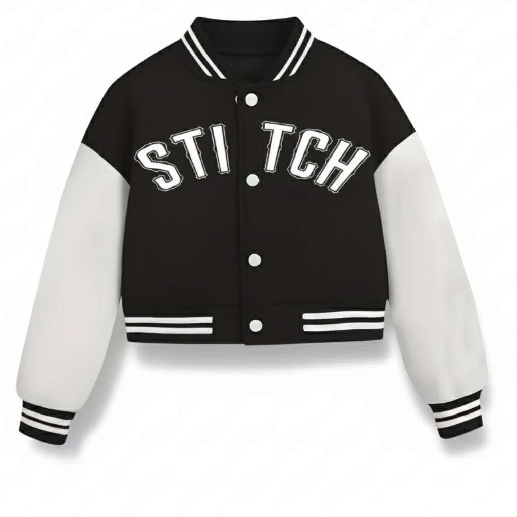 Pink Baseball Jacket For Girls