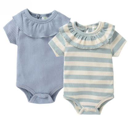 Newborn Girl Summer Jumpsuit Bodysuits-Children Cloth Shop