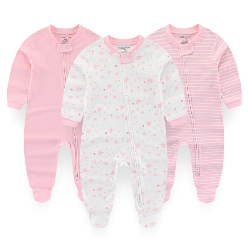 3Pcs Christmas Baby Cartoon Infant Rompers-Children Cloth Shop