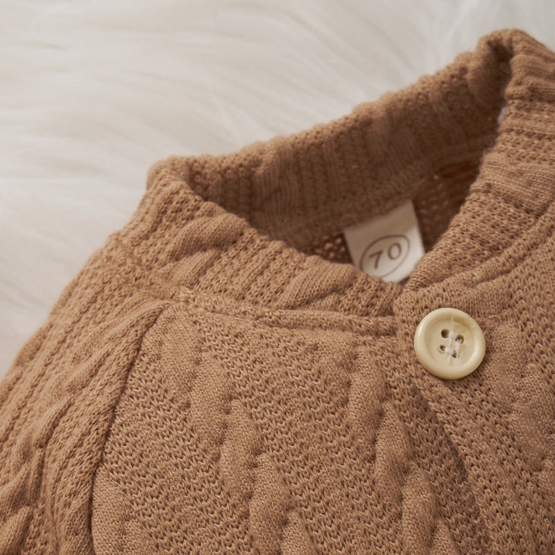 Winter Baby Knitted Romper Set-Children Cloth Shop