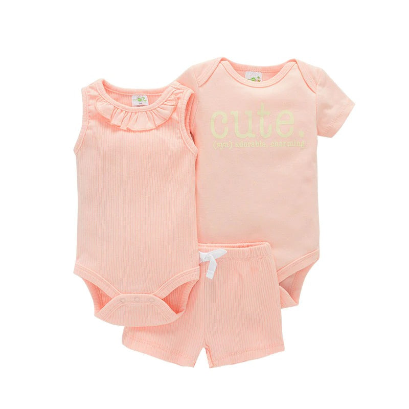 2Pcs Bodysuit And Pants Outfit Set-Children Cloth Shop