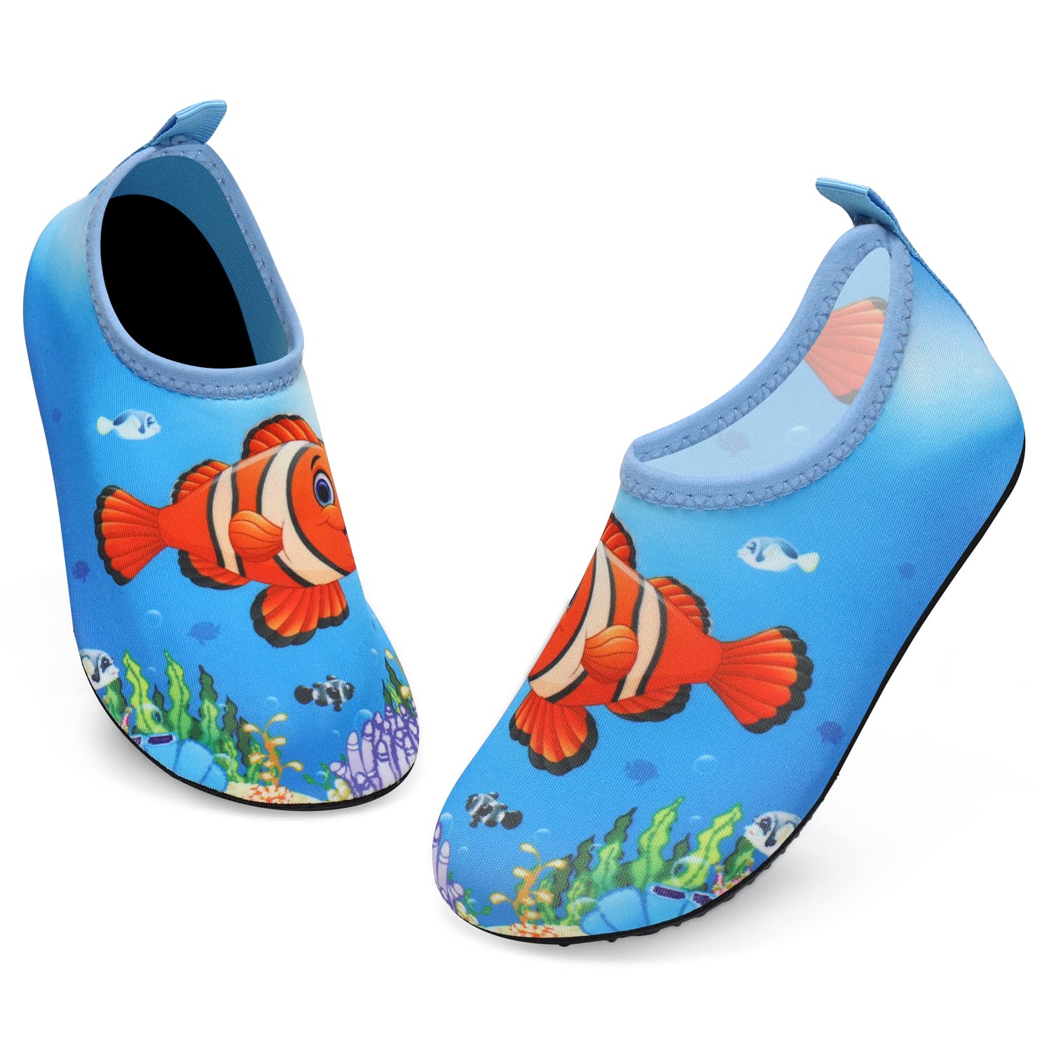Quick Dry Barefoot Aqua Socks Swim Shoes For Kids