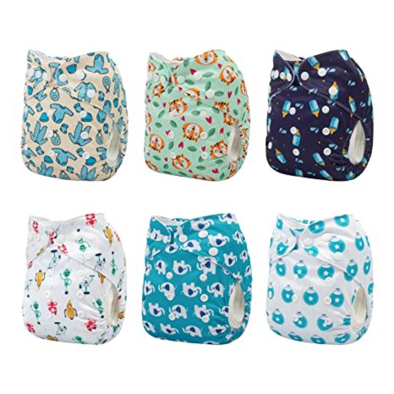Adjustable Washable Reusable Diapers-Children Cloth Shop