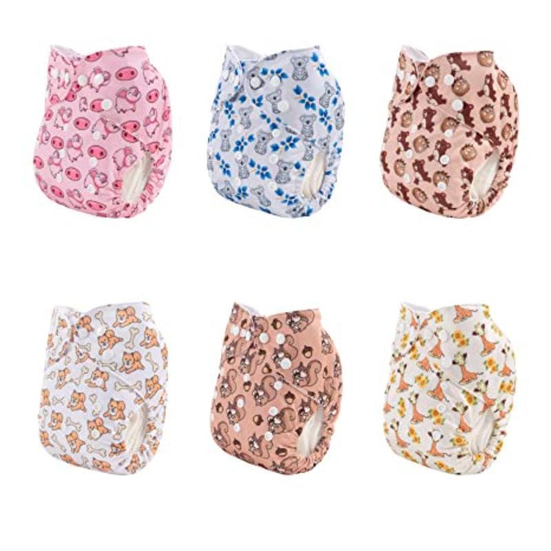 Reusable Cotton Diaper Set-Children Cloth Shop