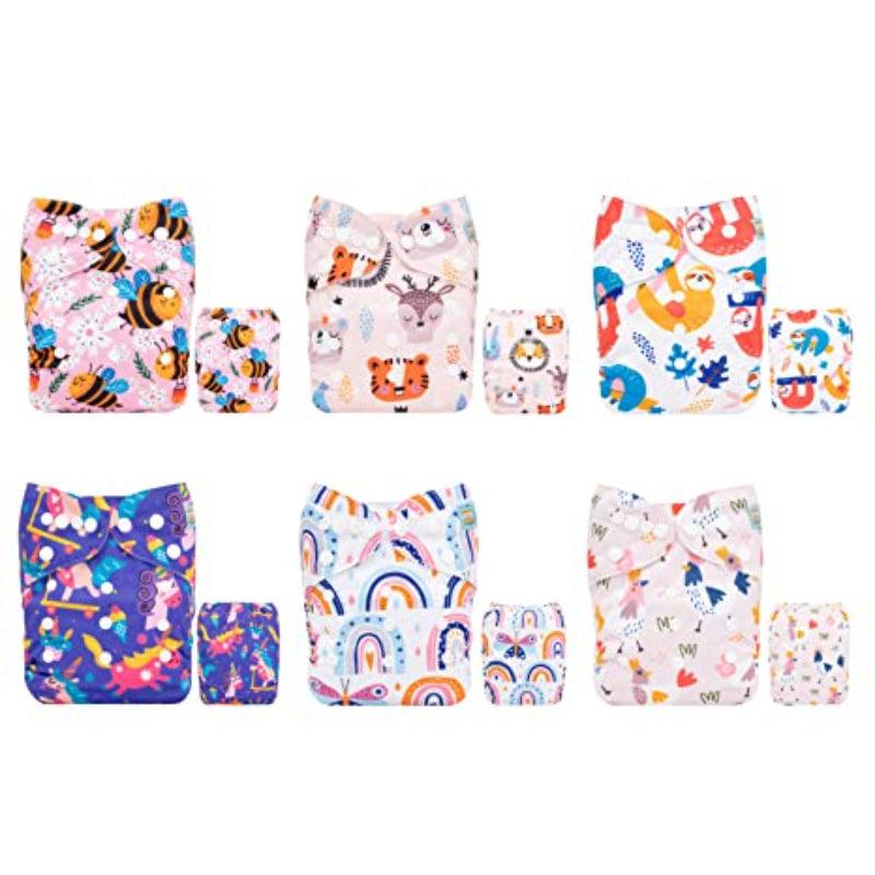 Reusable Cotton Diaper Set-Children Cloth Shop