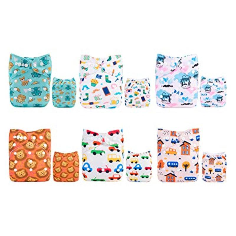 Color Snaps Baby Diapers-Children Cloth Shop
