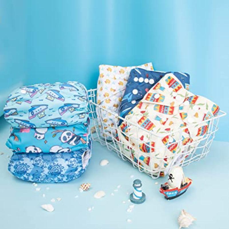 Reusable Cotton Diaper Set-Children Cloth Shop
