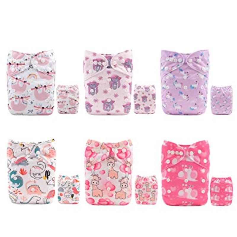 Reusable Cotton Diaper Set-Children Cloth Shop
