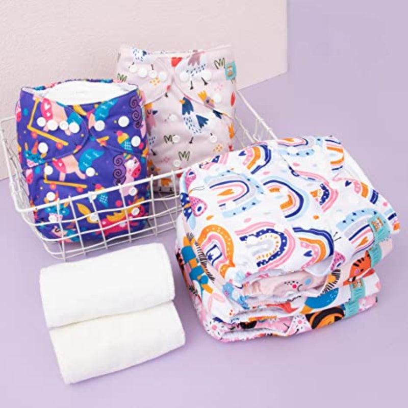 Reusable Cotton Diaper Set-Children Cloth Shop
