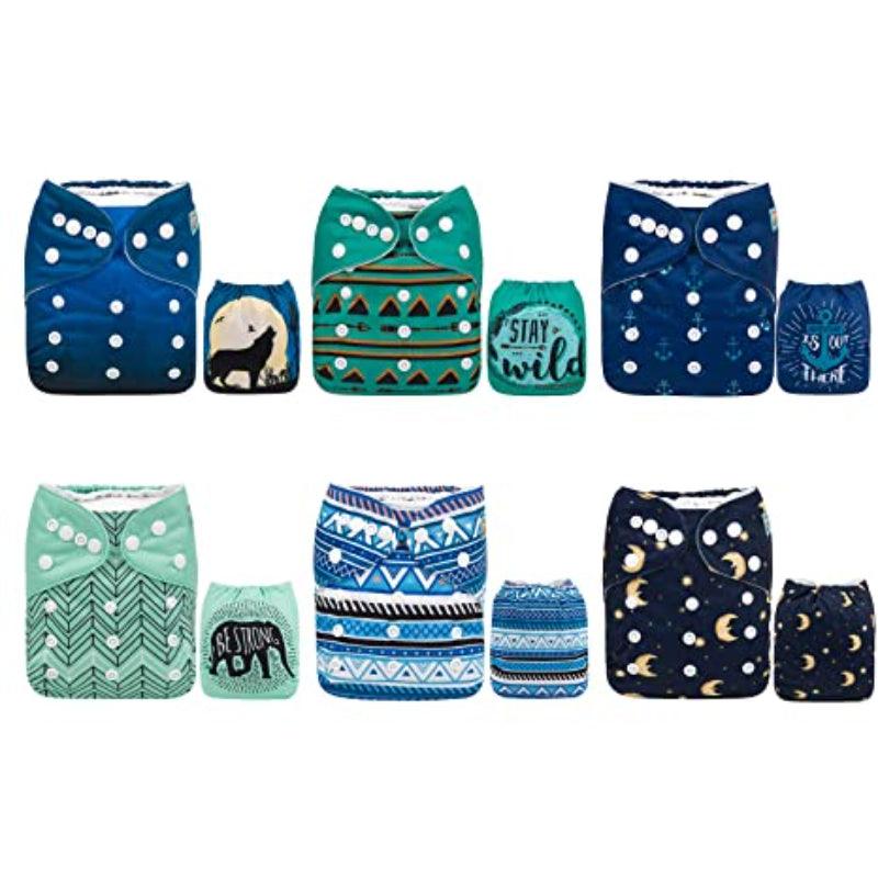 Color Snaps Cloth Diapers-Children Cloth Shop