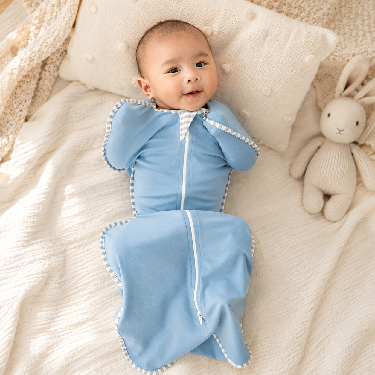 Baby Sleep Sack Swaddle For Peaceful Sleep And Self Soothing