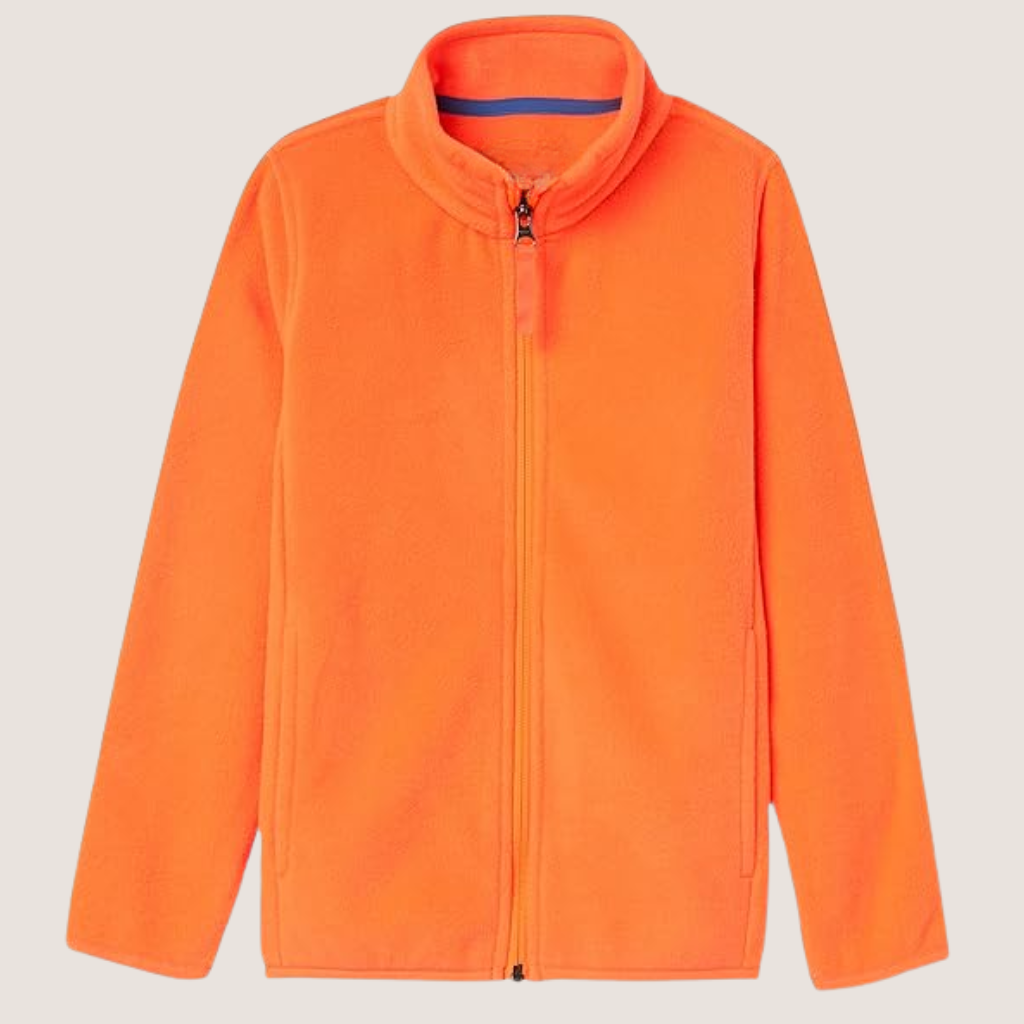 Soft Fleece Full Zip Mock Jacket