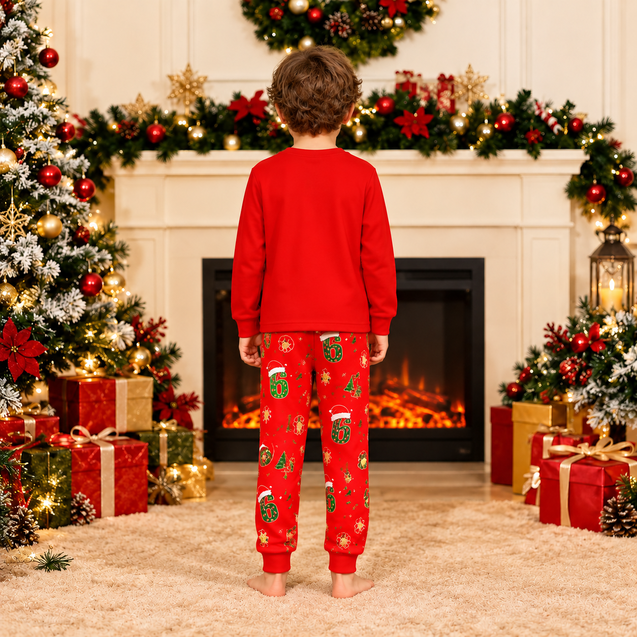Christmas Viral 67 Pajama Set For Kids