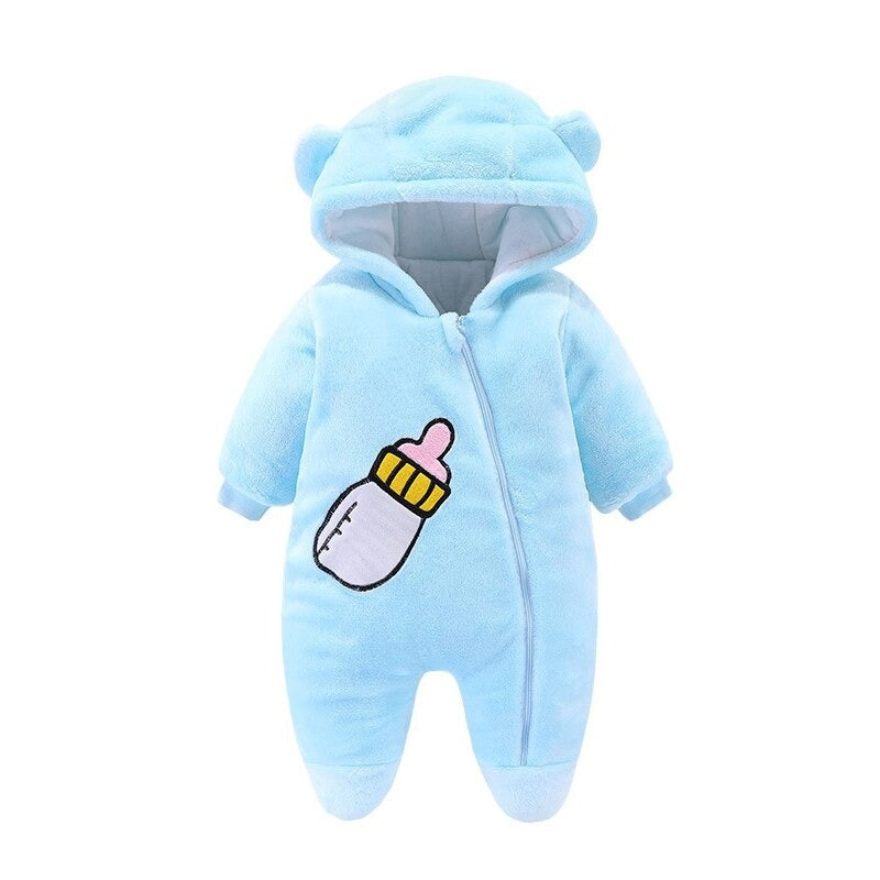 Winter Warm Suits Hooded Rompers-Children Cloth Shop