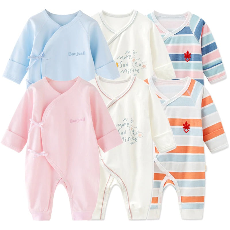 3Pcs Long Sleeve Romper Pajama Set-Children Cloth Shop