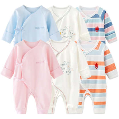 3Pcs Long Sleeve Romper Pajama Set-Children Cloth Shop