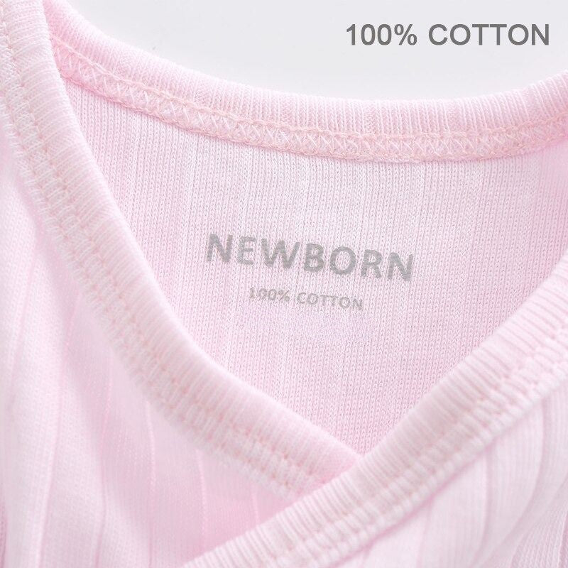 Cotton Bodysuits Set With Pants Hat Gloves & Socks For Newborns-Children Cloth Shop