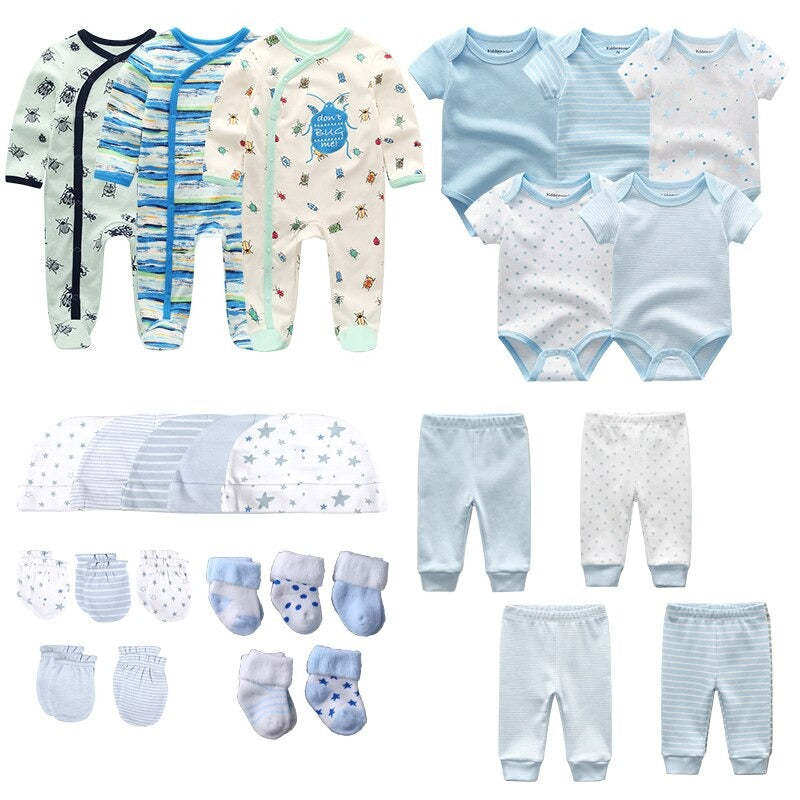 27Pcs Printed Baby Wear Jumpsuits-Children Cloth Shop