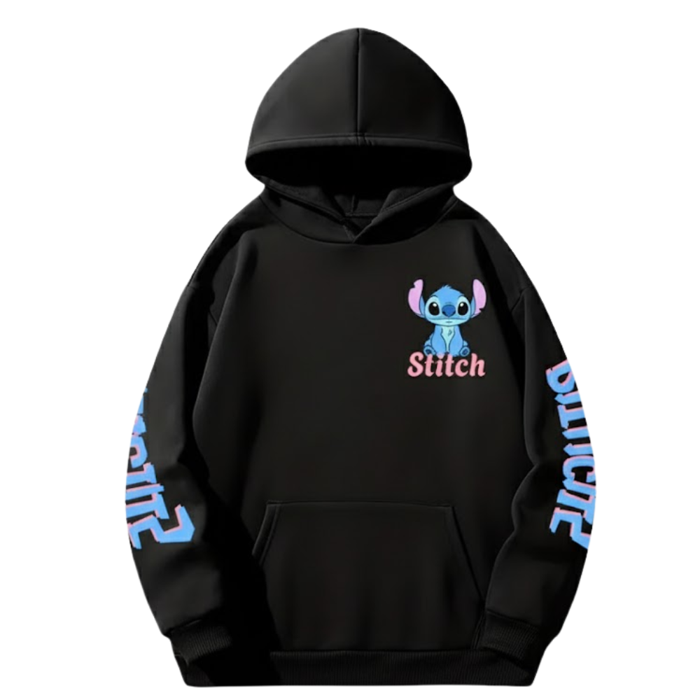 Pink Stitch Kids Hoodie