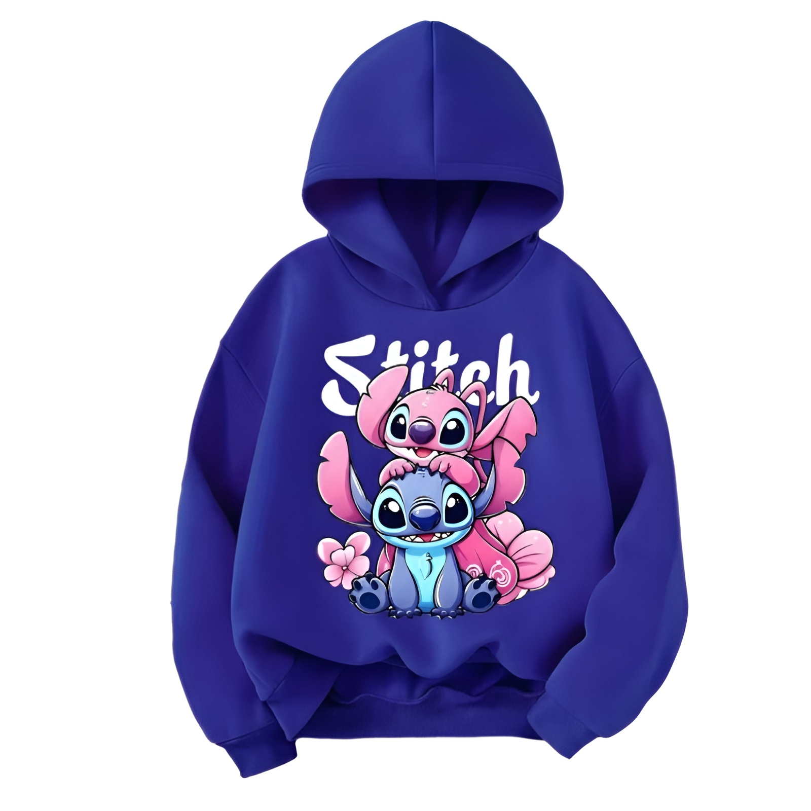 Stitch and Lilo Graphic Hoodie for Girls