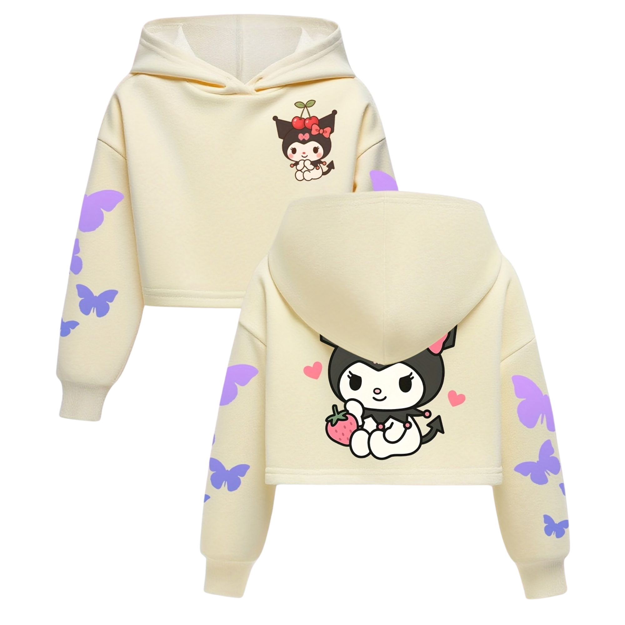 Modern Pony Character Urban Core Kids Hoodie