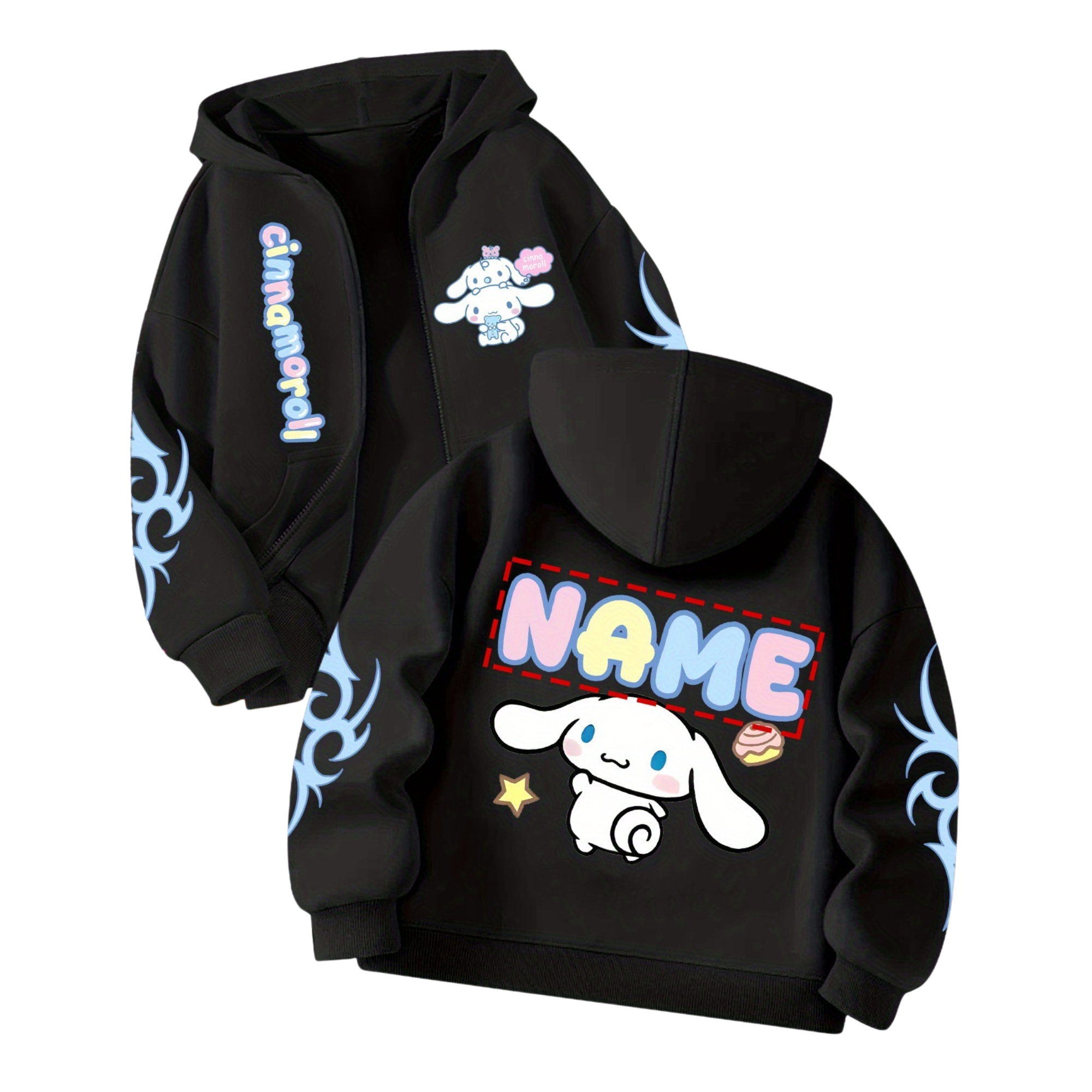 Stylish Cinnamoroll Themed Hoodie For Girls 