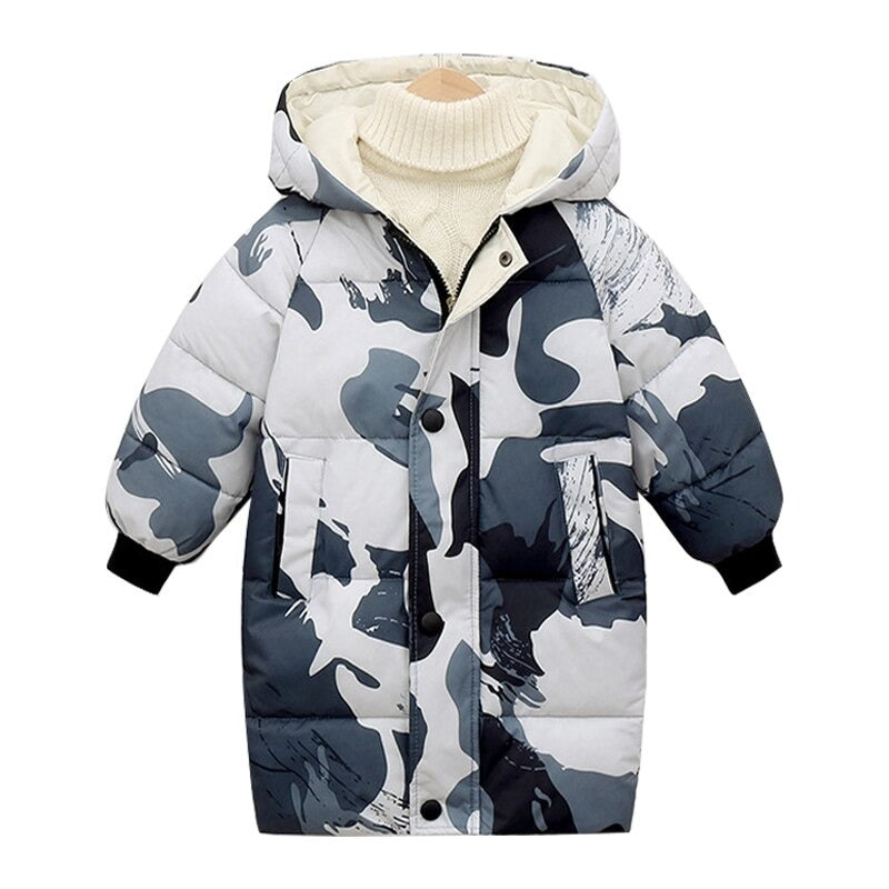 Army Print Jacket-Children Cloth Shop