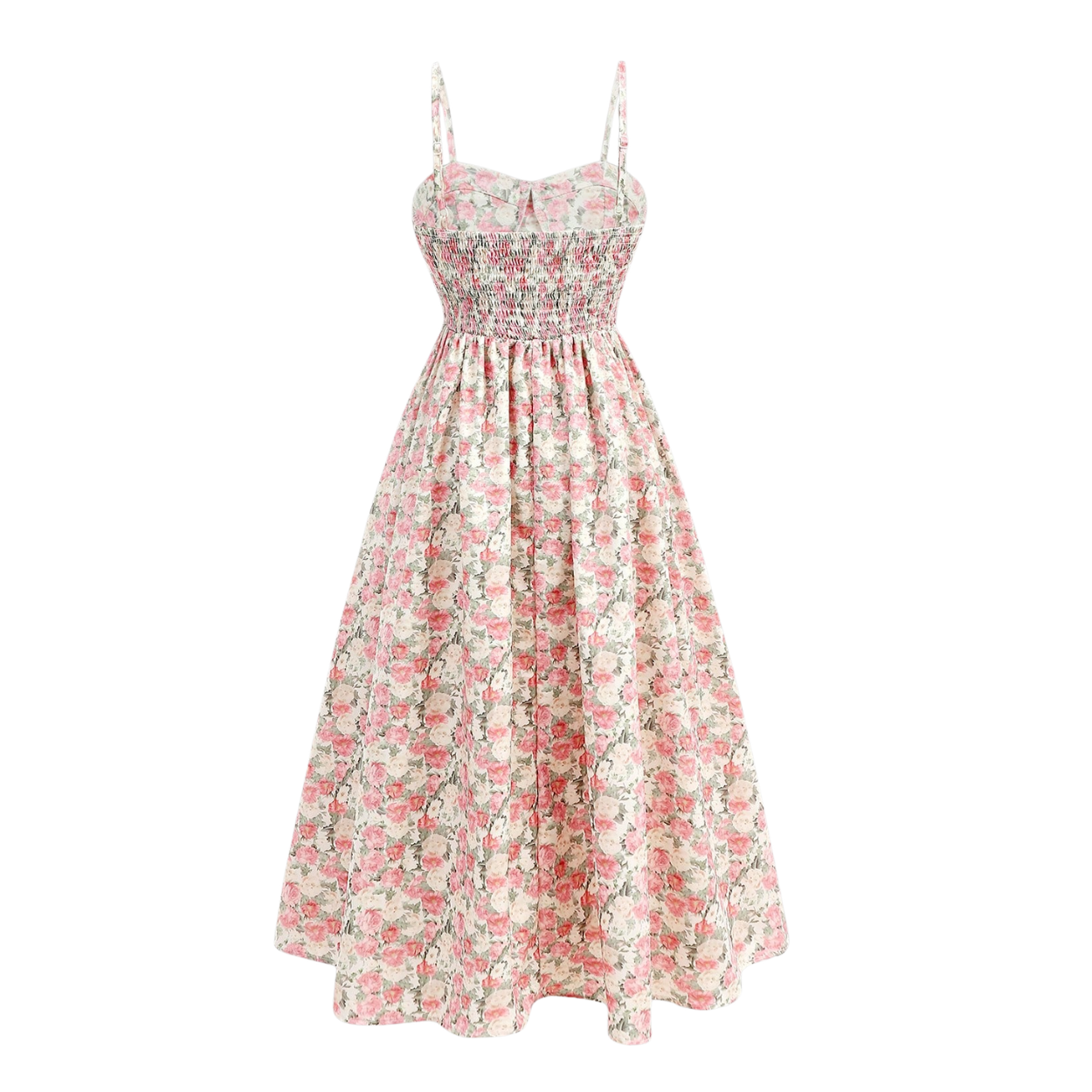 Tween Girl Ditsy Floral Spaghetti Strap Maxi Dress