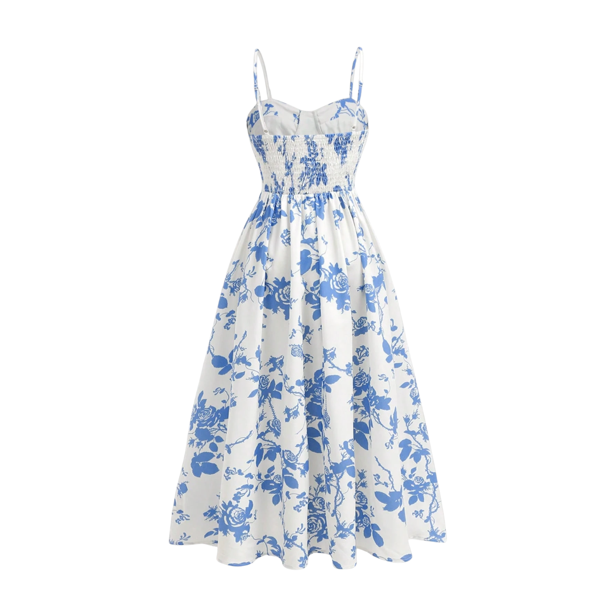 Tween Girl Ditsy Floral Spaghetti Strap Maxi Dress