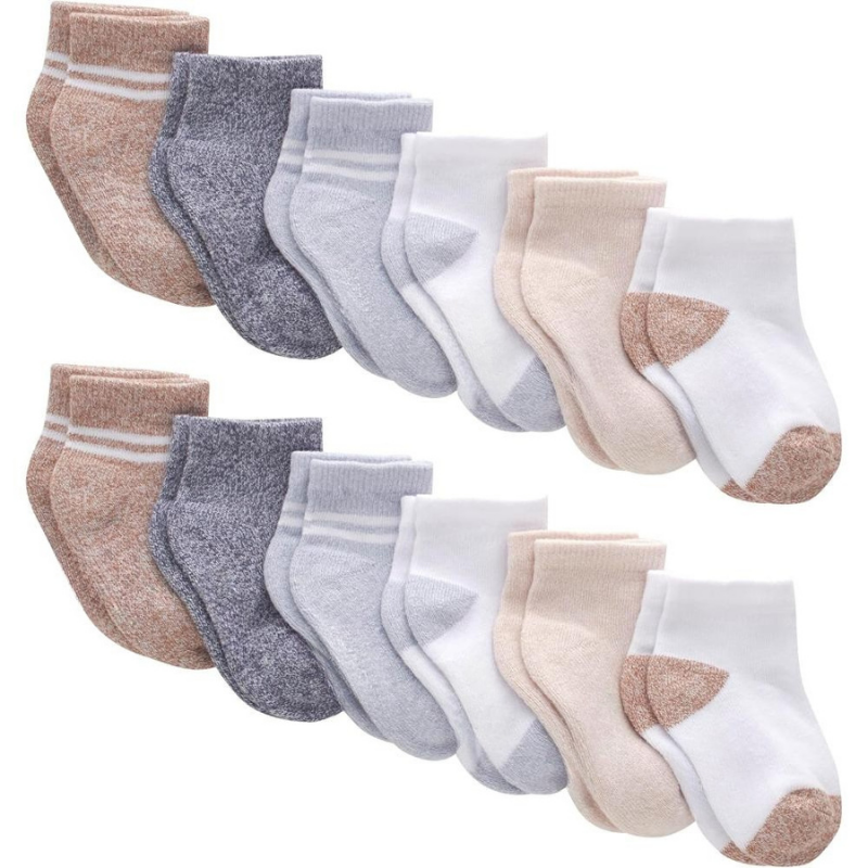 10 Pack Non Slip Grip Socks For Babies And Toddlers