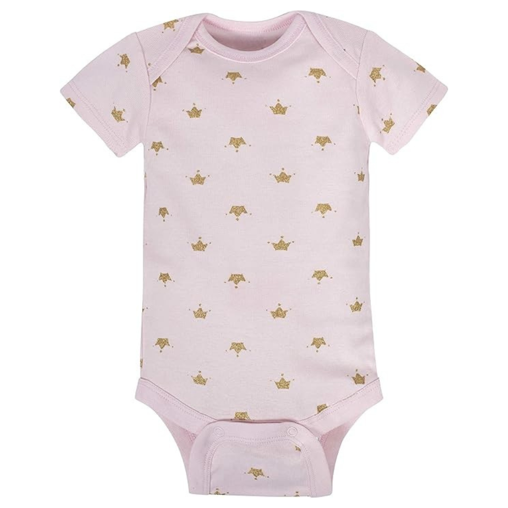 Pack of 8 Baby Girl Short Sleeve Onesies Bodysuits