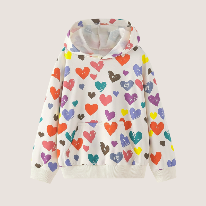 Pullover Sweatshirt Hoodie for Toddler Girls and Kids