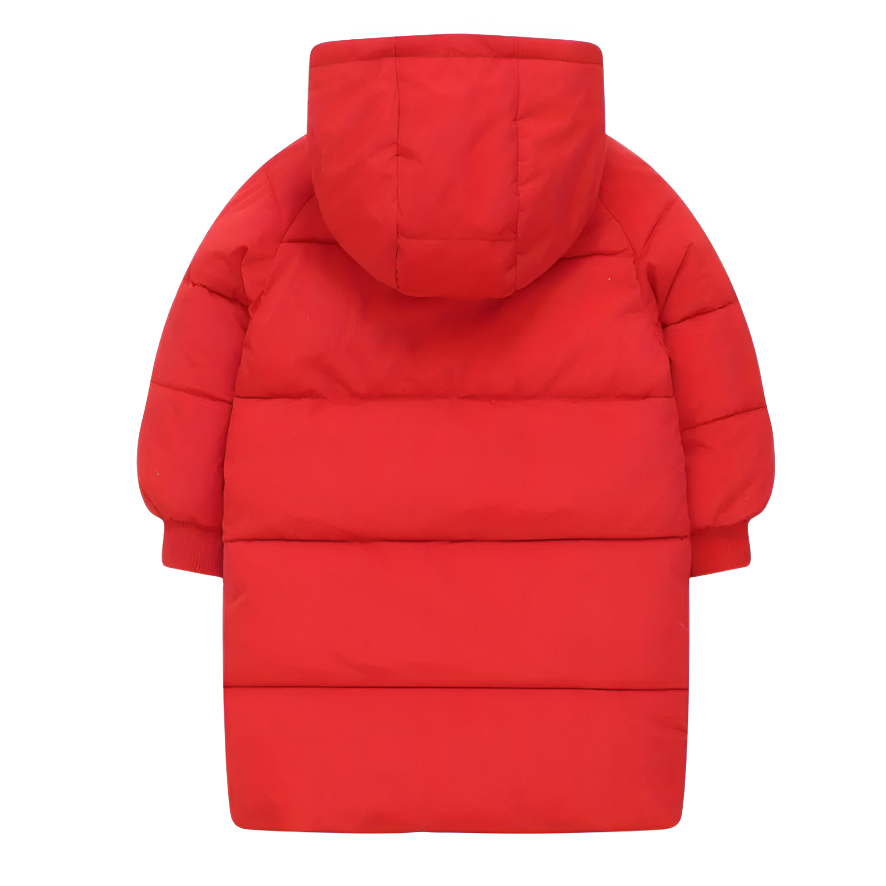 Kids Long Winter Hooded Puffer Coat Jacket