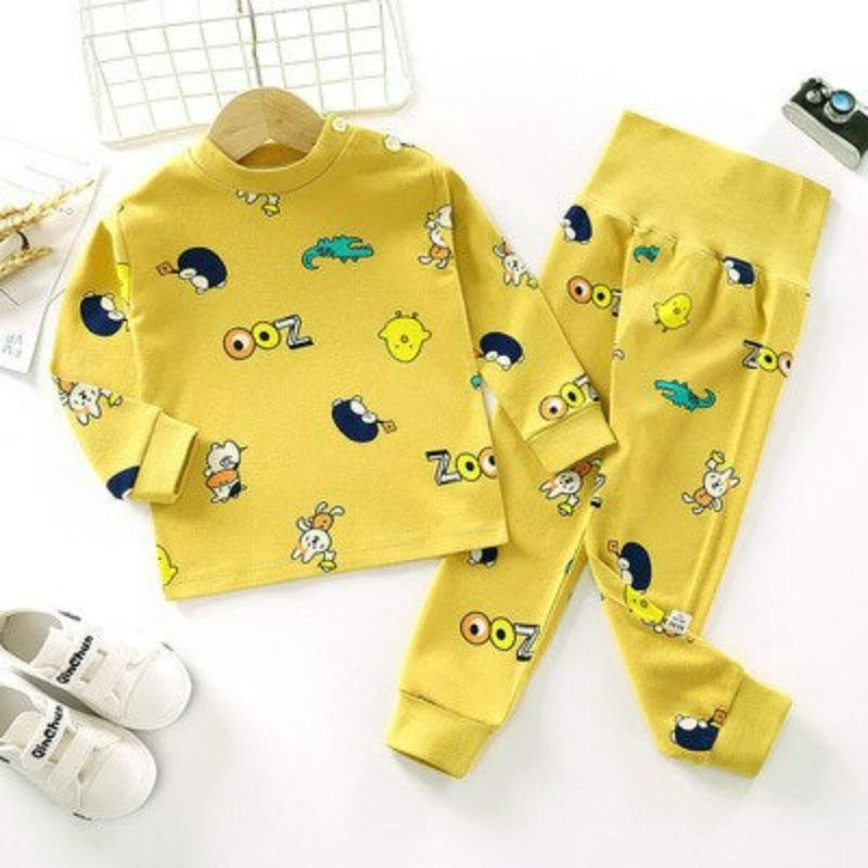 Home wear High Waist Pajama Set-Children Cloth Shop