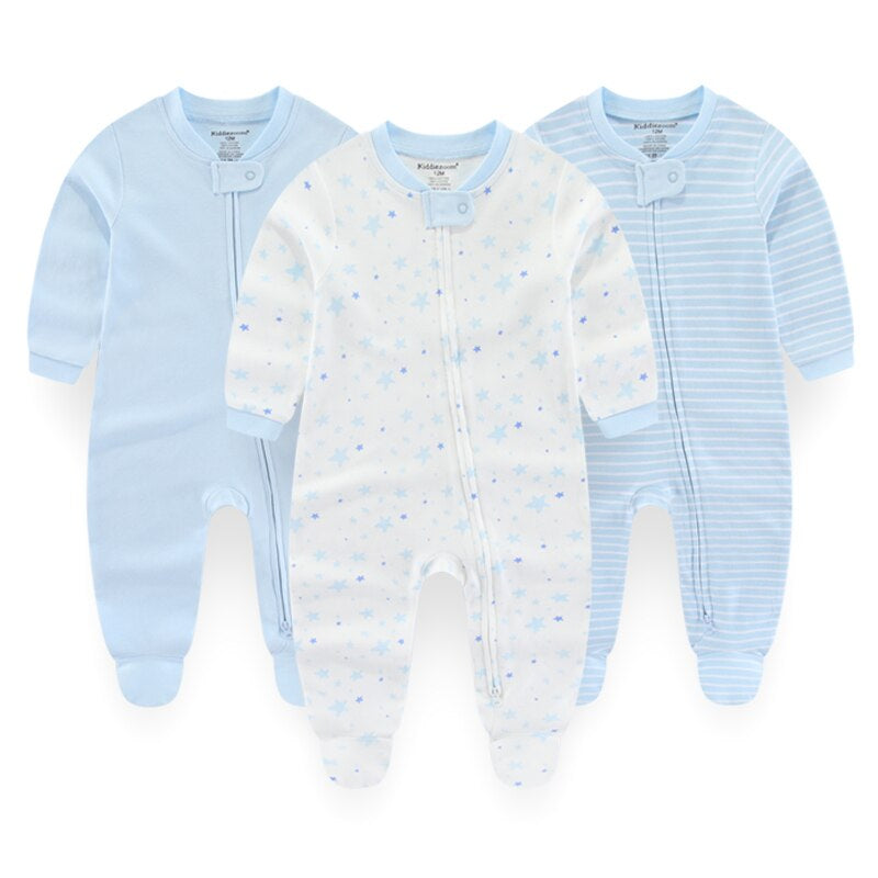 3Pcs Christmas Baby Cartoon Infant Rompers-Children Cloth Shop