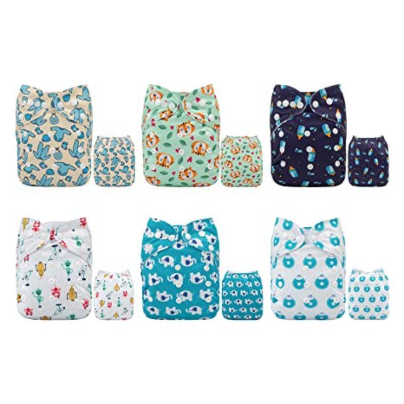 Adjustable Washable Reusable Diapers-Children Cloth Shop