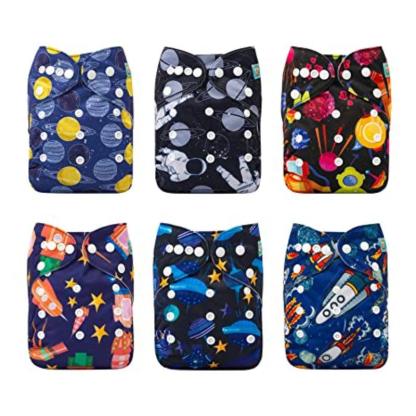 Shamrock Print Cloth Diapers-Children Cloth Shop