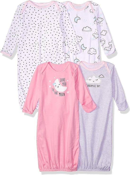 Cotton Baby Sleeper Gowns-Children Cloth Shop