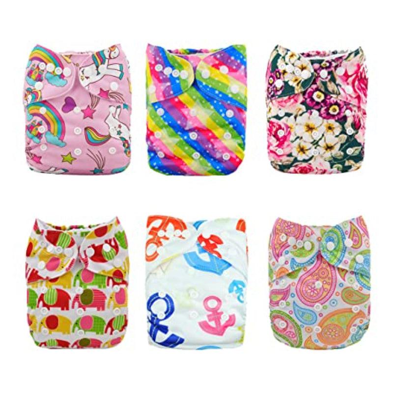 Reusable Cotton Diaper Set-Children Cloth Shop
