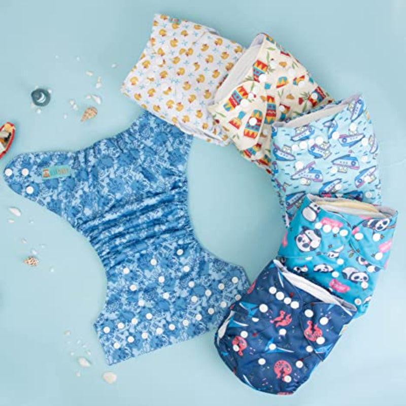 Reusable Cotton Diaper Set-Children Cloth Shop