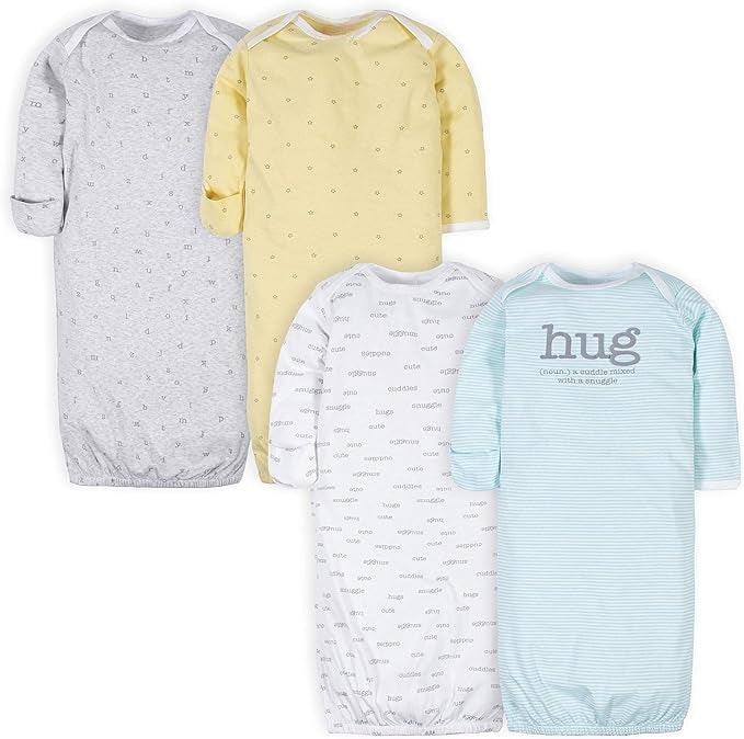 Pack Of 4 Cotton Sleepwear Gown For Baby-Children Cloth Shop
