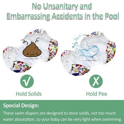 Adjustable Reusable Swim Diaper-Children Cloth Shop