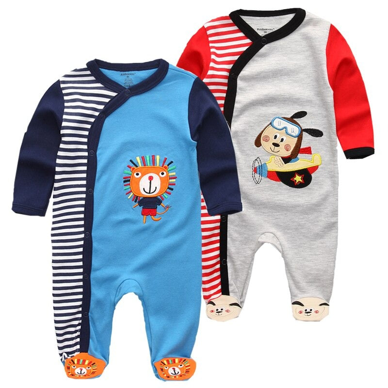 2Pcs Multi Color Toddler Jumpsuits-Children Cloth Shop