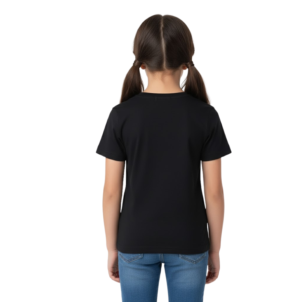 Unicorn Graphic Letter Print T Shirt For Girls