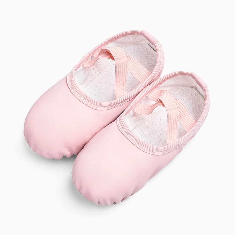 Flexible Ballet Dance Shoes with Crisscross Elastic Straps