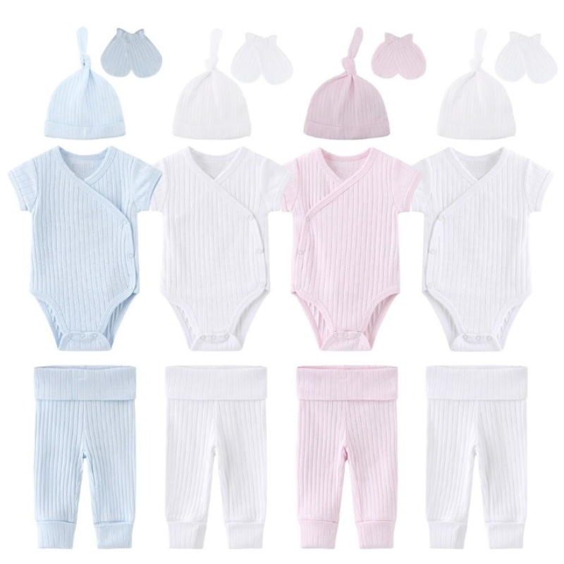 8Pcs Jumpsuit Set For Babies-Children Cloth Shop