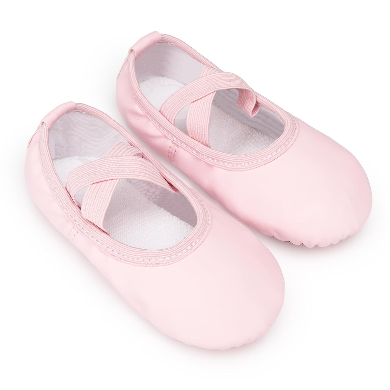 Flexible Ballet Dance Shoes with Crisscross Elastic Straps