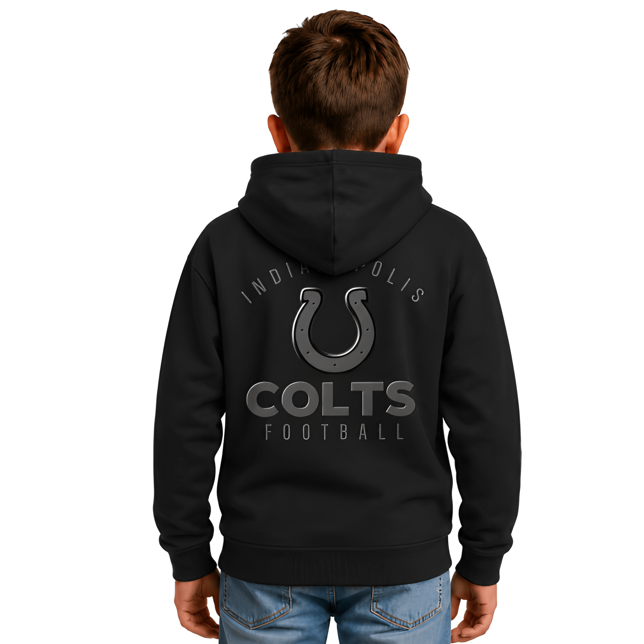 Indianapolis Colts Themed Graphic Hoodies For Kids