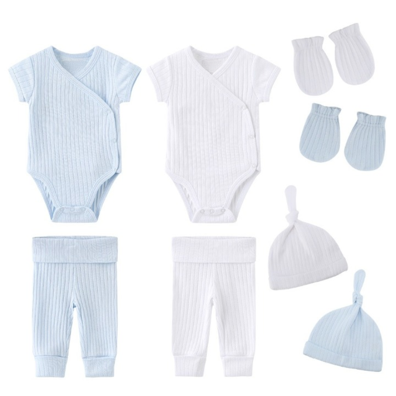 8Pcs Jumpsuit Set For Babies-Children Cloth Shop