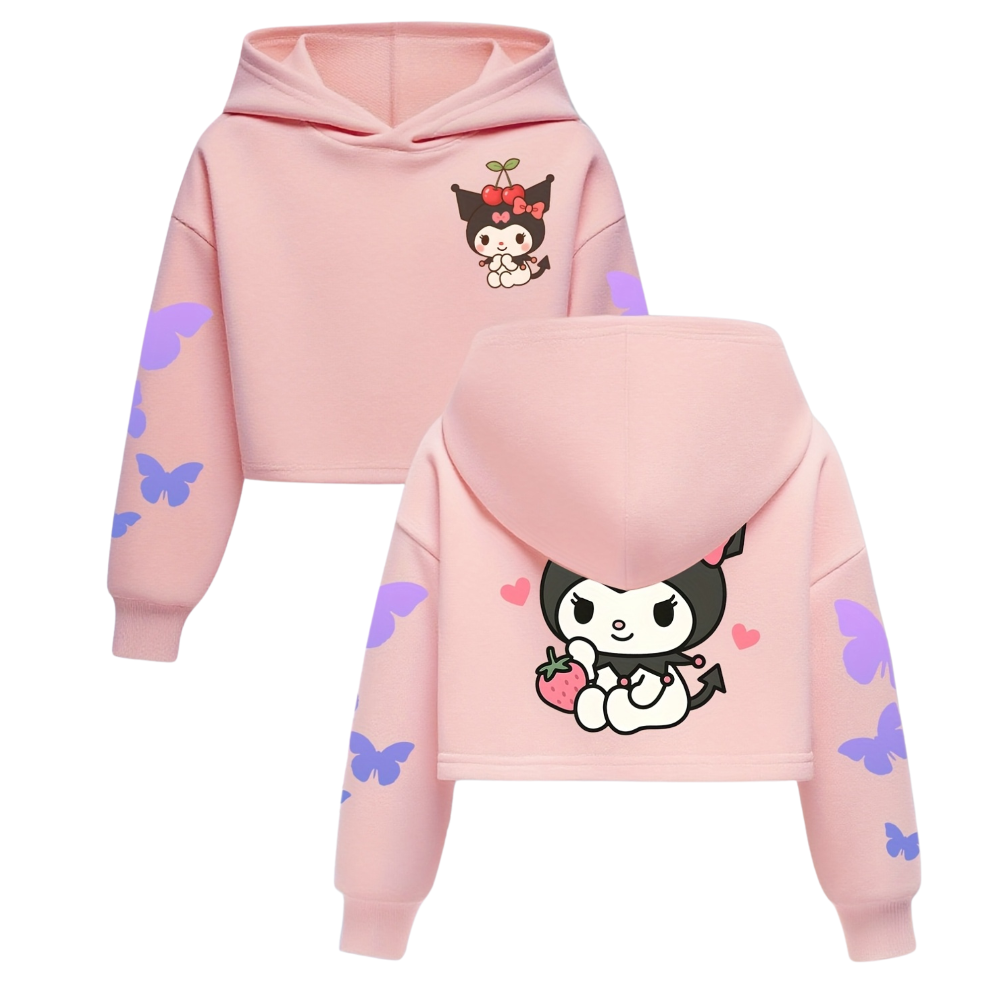Modern Pony Character Urban Core Kids Hoodie